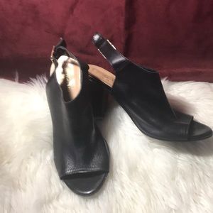 Bella-Vita black heels. Size 8.5 wide.